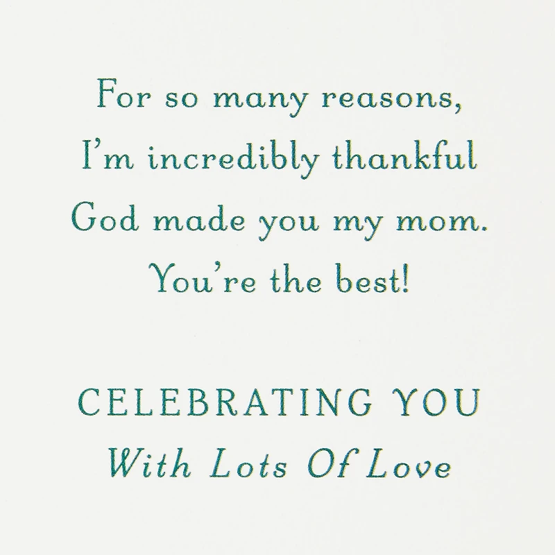 Thankful for You Religious Mother's Day Card for Mom for only USD 6.99 | Hallmark