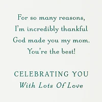 Thankful for You Religious Mother's Day Card for Mom for only USD 6.99 | Hallmark