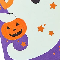 Trick-or-Treating Ghost Halloween Card With Stickers for only USD 3.99 | Hallmark