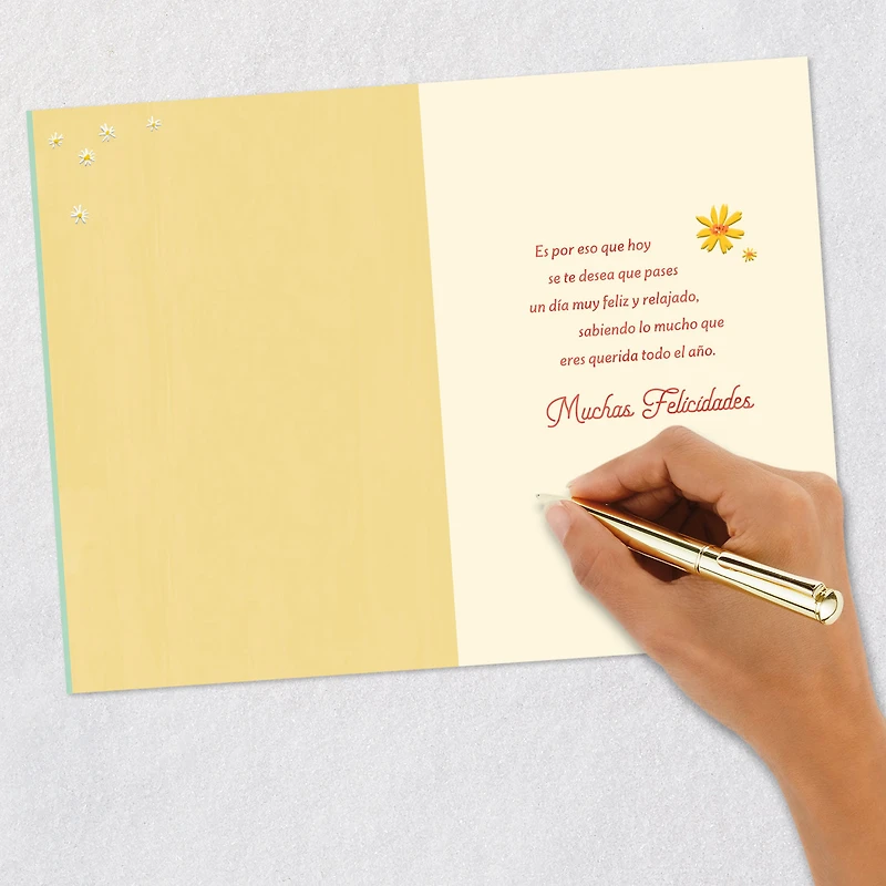 You're Loved All Year Long Spanish-Language Birthday Card for Grandma for only USD 3.59 | Hallmark