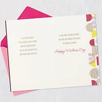 A Man Who's Deeply Grateful Mother's Day Card for Mom From Son for only USD 5.99 | Hallmark