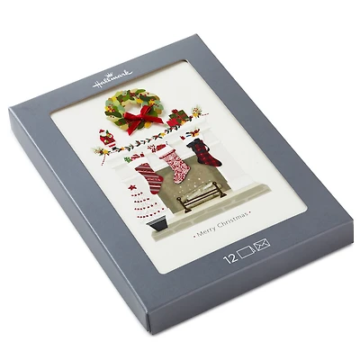 The Stockings Were Hung Boxed Christmas Cards, Pack of 12 for only USD 17.49 | Hallmark