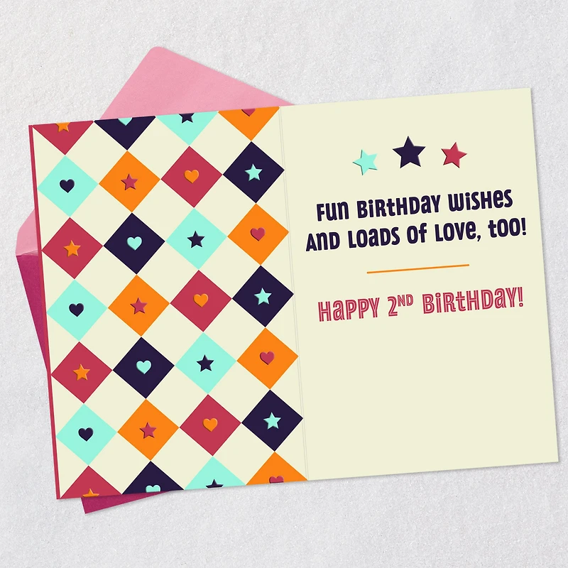 Disney Junior T.O.T.S. Loads of Love 2nd Birthday Card for only USD 2.99 | Hallmark
