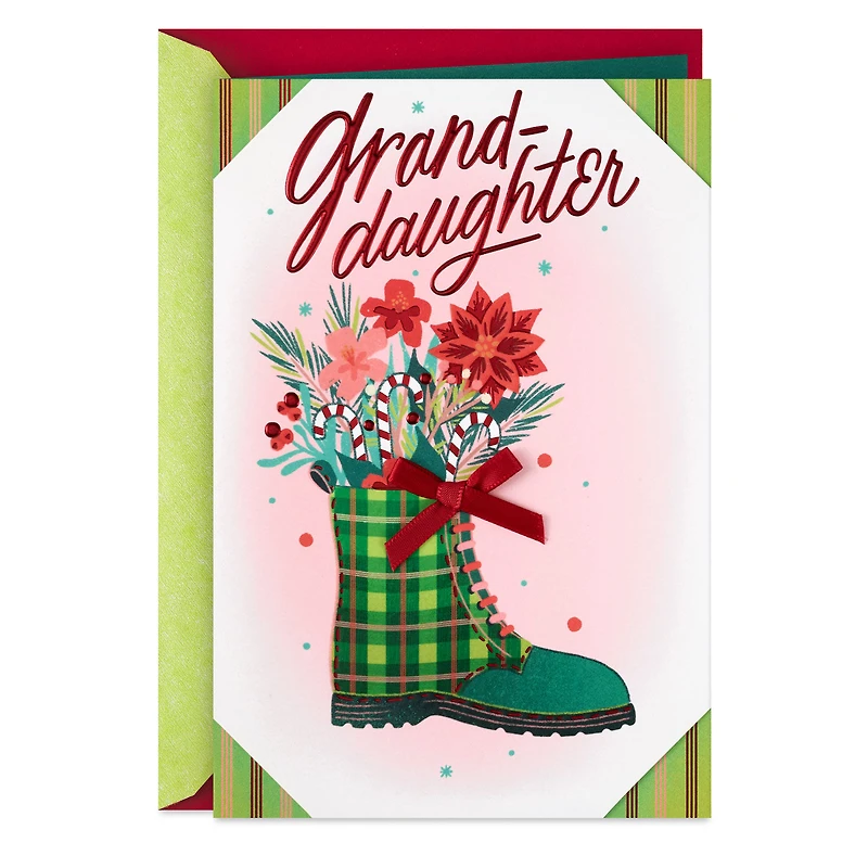 You're All That's Delightful Christmas Card for Granddaughter for only USD 5.99 | Hallmark