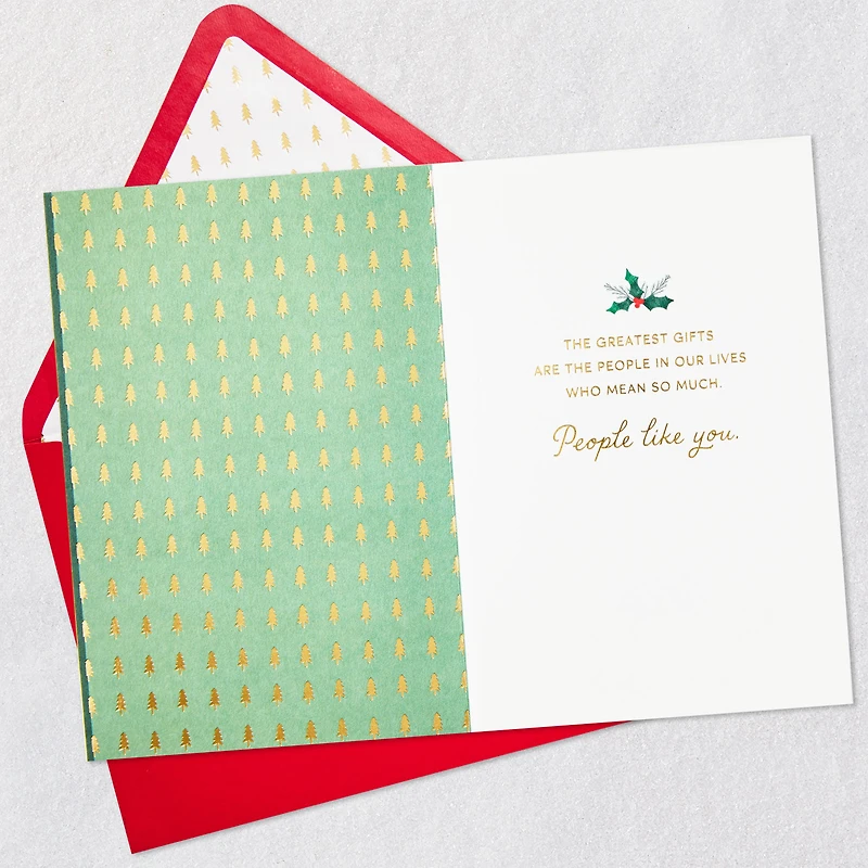 People Like You Are the Greatest Gifts Christmas Card for only USD 6.99 | Hallmark