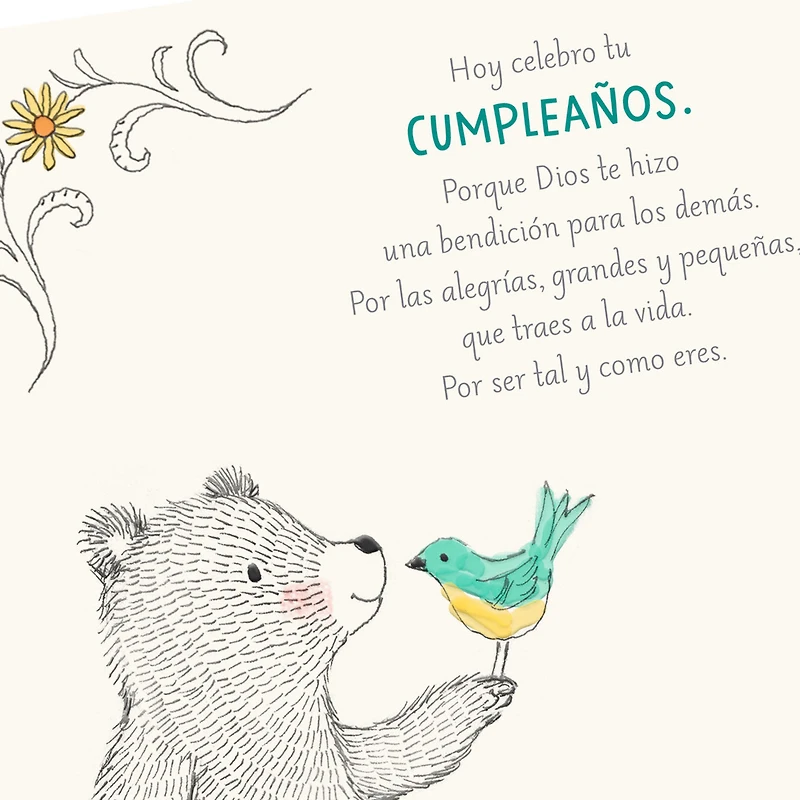 God Made You a Blessing Spanish-Language Birthday Card for only USD 2.99 | Hallmark