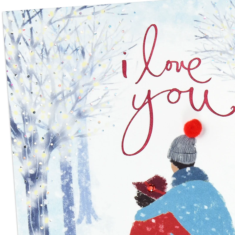 Saying I Love You Romantic Christmas Card for only USD 5.99 | Hallmark