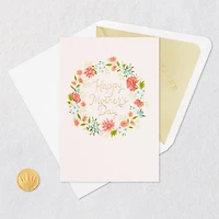 All Kinds of Beautiful Flower Wreath Mother's Day Card for only USD 5.99 | Hallmark