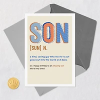 Dictionary Definition Birthday Card for Son for only USD 2.99 | Hallmark