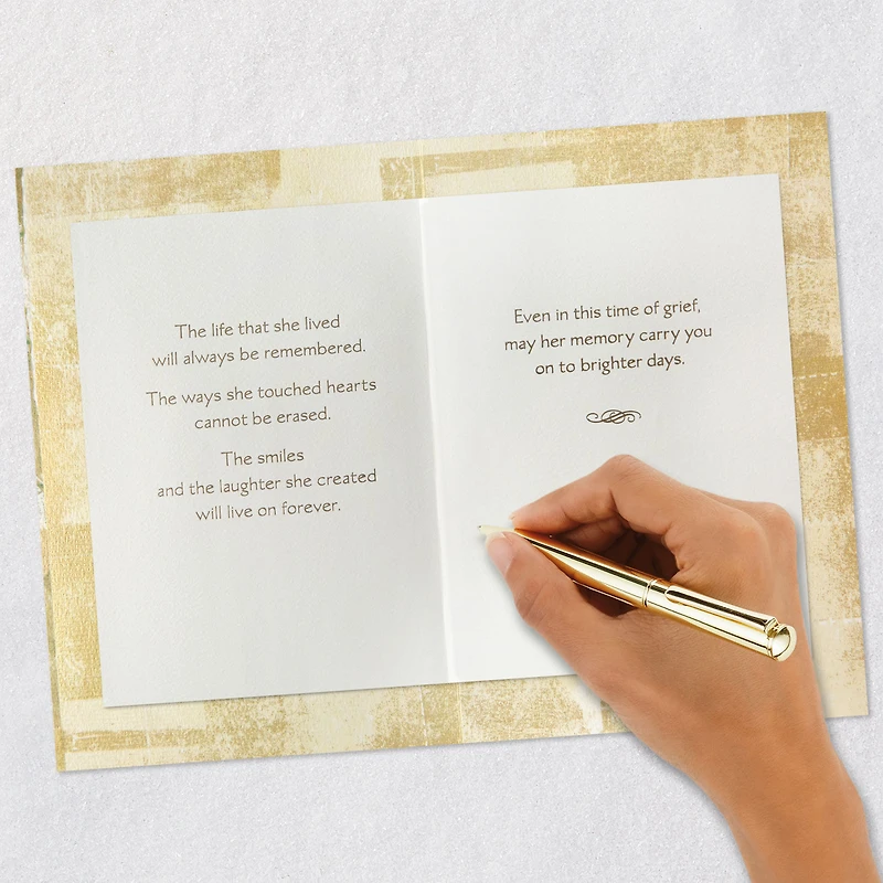May Her Memory Carry You to Brighter Days Sympathy Card for Loss of Mother for only USD 8.99 | Hallmark
