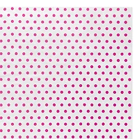 Hot Pink Polka Dots on White Tissue Paper, 6 sheets for only USD 1.99 | Hallmark
