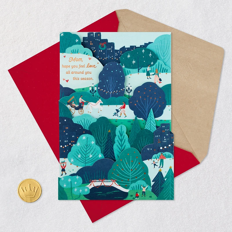 The Love All Around You Christmas Card for Mom for only USD 7.59 | Hallmark