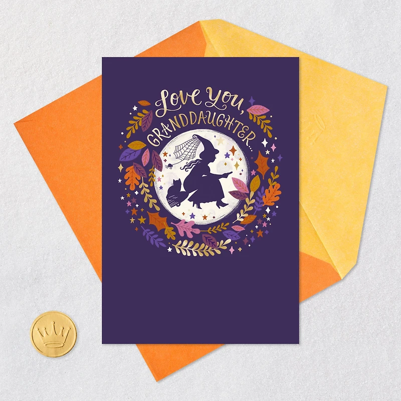Love You to the Moon and Back Halloween Card for Granddaughter for only USD 3.59 | Hallmark