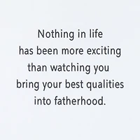 Great Sons Become Great Dads Father's Day Card for Son for only USD 5.99 | Hallmark