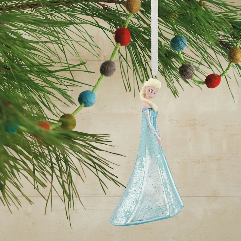 Disney Frozen Elsa Blown Glass Hallmark Ornament for only USD 14.99 | Hallmark