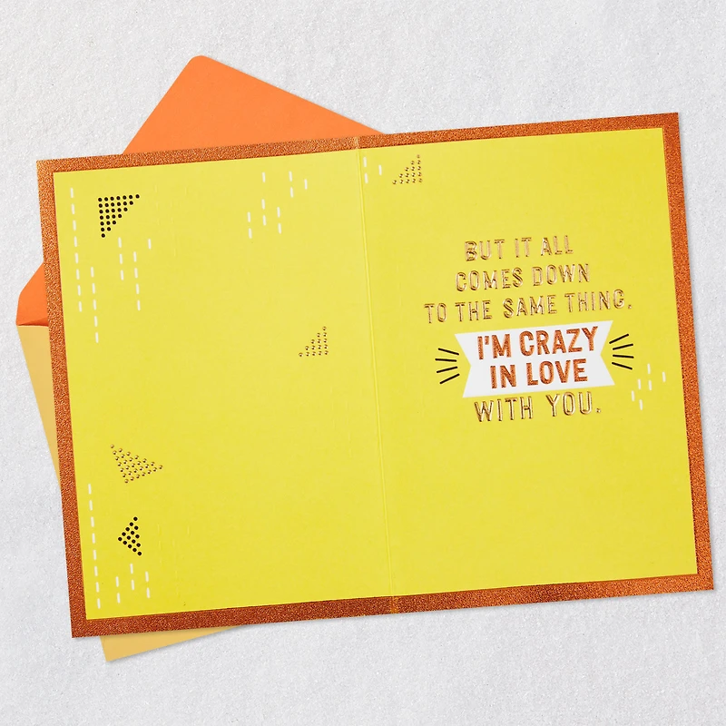 I'm Crazy in Love With You Love Card for only USD 5.59 | Hallmark