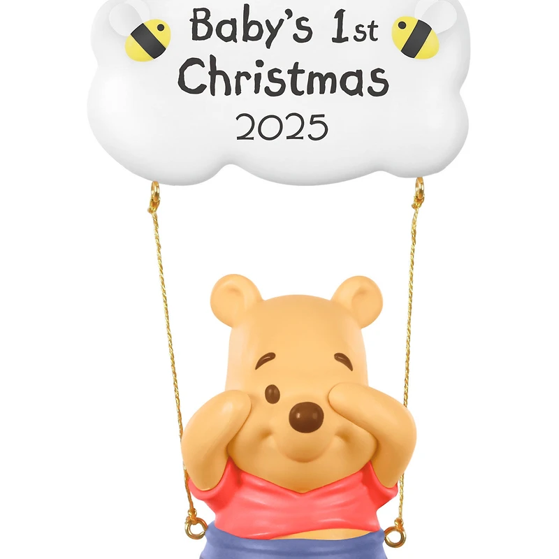 Disney Winnie the Pooh Baby's First Christmas 2025 Ornament for only USD 24.99 | Hallmark