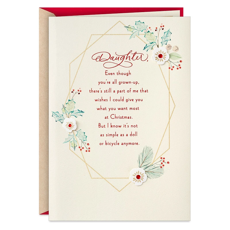 All Grown-Up Christmas Card for Daughter for only USD 7.59 | Hallmark