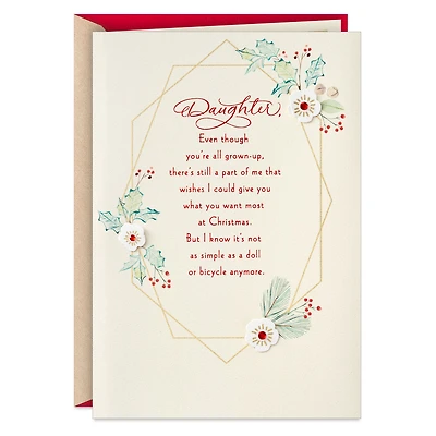 All Grown-Up Christmas Card for Daughter for only USD 7.59 | Hallmark
