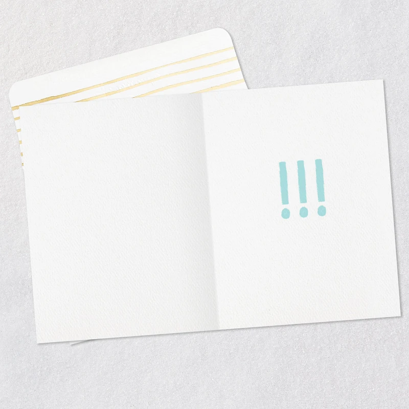 Blue and Green Blank Thank-You Card for only USD 3.99 | Hallmark