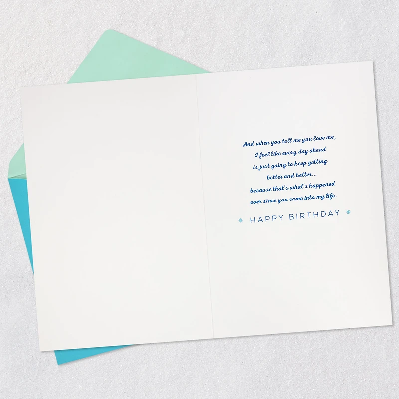 Every Day Gets Better With You Romantic Birthday Card for only USD 7.99 | Hallmark