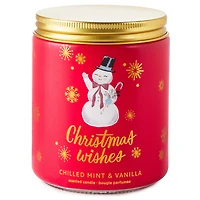 Christmas Wishes Chilled Mint and Vanilla Scented Jar Candle, 7 oz. for only USD 16.99 | Hallmark