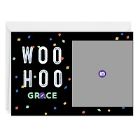 Personalized Woo Hoo Confetti Celebration Photo Card for only USD 4.99 | Hallmark