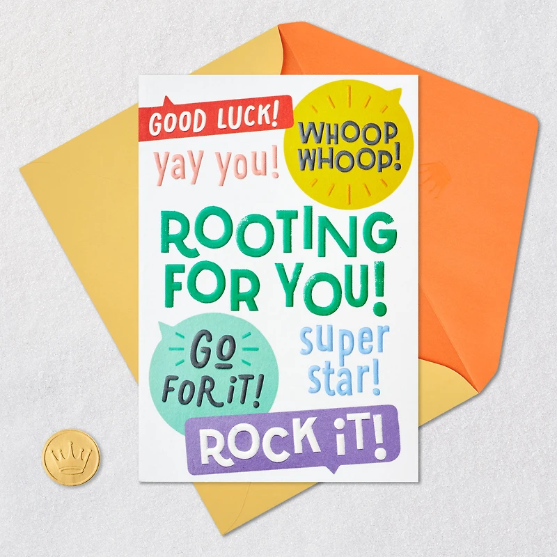 Little World Changers™ I Believe in You Good Luck Card for only USD 2.99 | Hallmark
