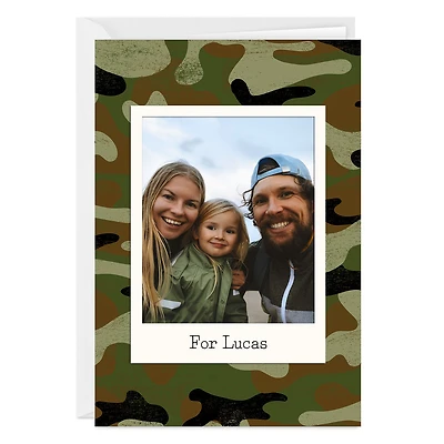 Camo Design Custom Card for only USD 4.99 | Hallmark