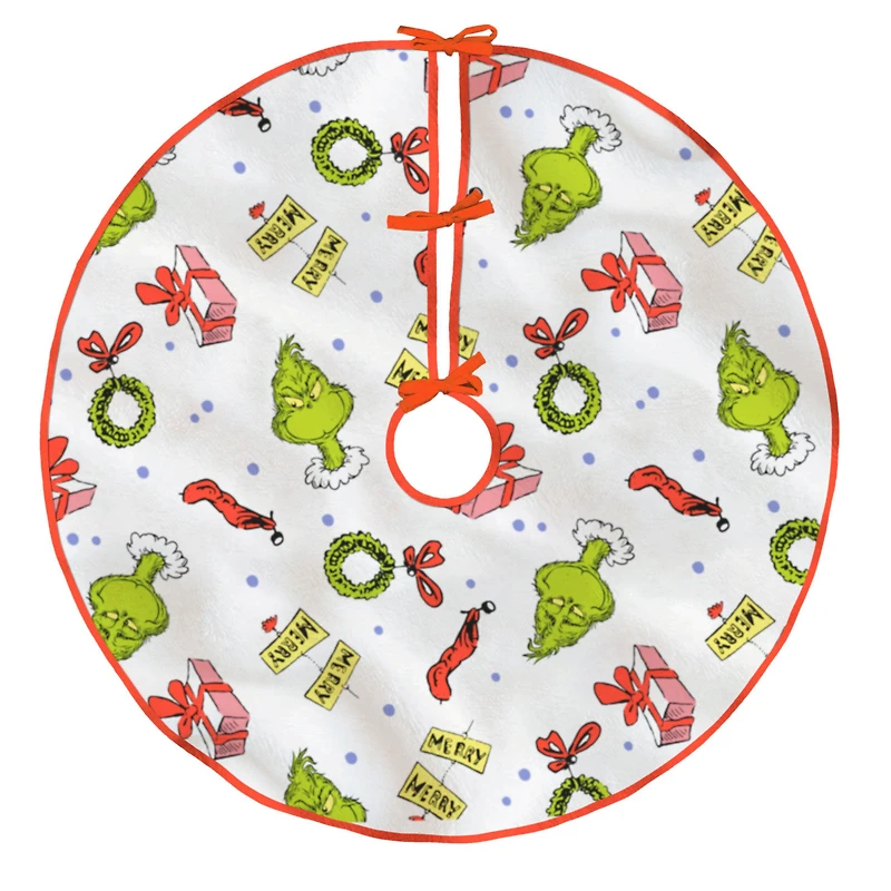 Dr. Seuss's How the Grinch Stole Christmas!™ Fabric Hallmark Tree Skirt, 48" for only USD 22.99 | Hallmark