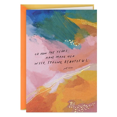 Morgan Harper Nichols In Awe of You Birthday Card for Her for only USD 4.59 | Hallmark