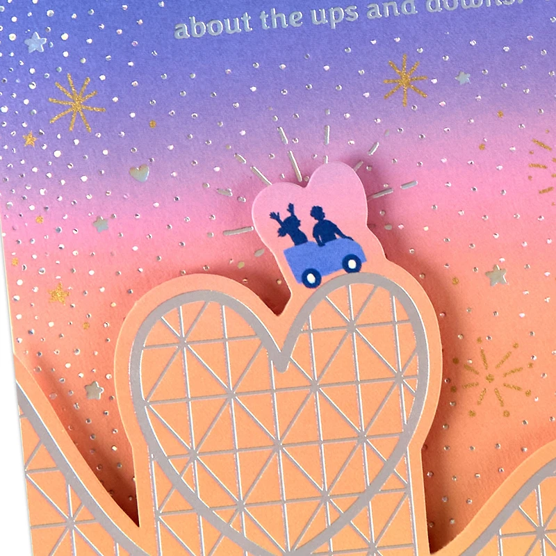 Starry Roller Coaster Anniversary Card for Couple for only USD 6.99 | Hallmark