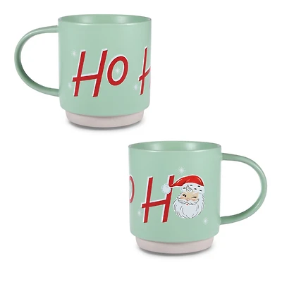 Mint Green Ho Ho Ho Santa Mug, 20 oz. for only USD 16.99 | Hallmark