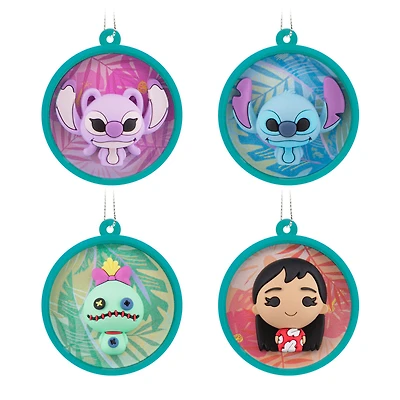 Mini Disney Stitch Scenes Shatterproof Hallmark Ornaments, Set of 4 for only USD 16.49 | Hallmark
