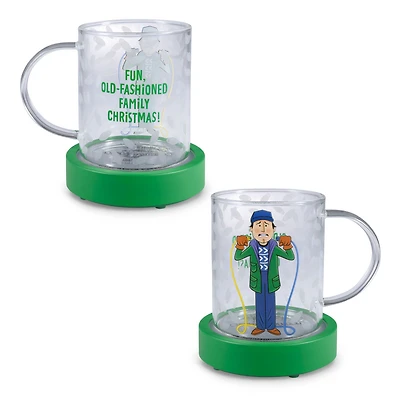 National Lampoon's Christmas Vacation™ Clark Griswold Glass Mug With Light and Sound Base, 13 oz. for only USD 39.99 | Hallmark