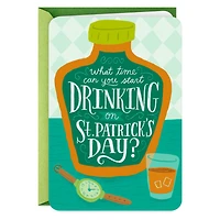 One Long Happy Hour Funny St. Patrick's Day Card for only USD 2.99 | Hallmark