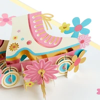 Fun and Fabulous Roller Skates Pop-Up Encouragement Card for only USD 12.99 | Hallmark