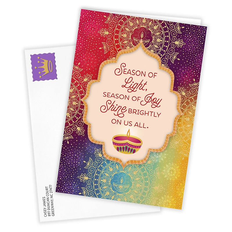 Season of Light Custom Diwali Card for only USD 4.99 | Hallmark