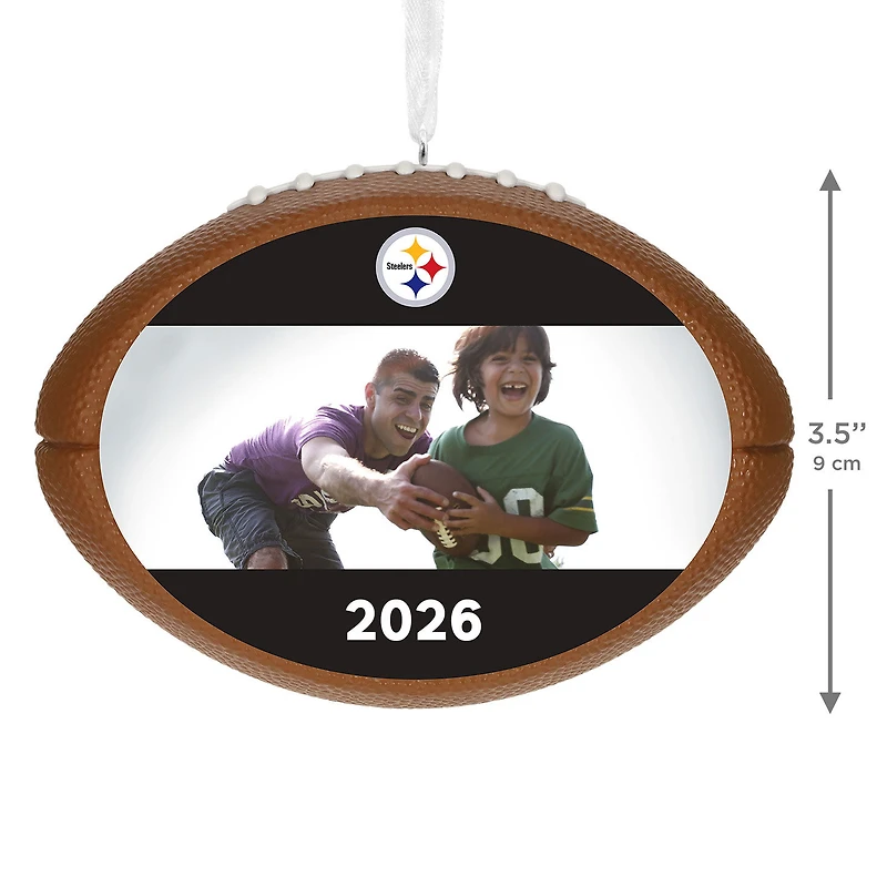 NFL Pittsburgh Steelers Football Personalized Ornament