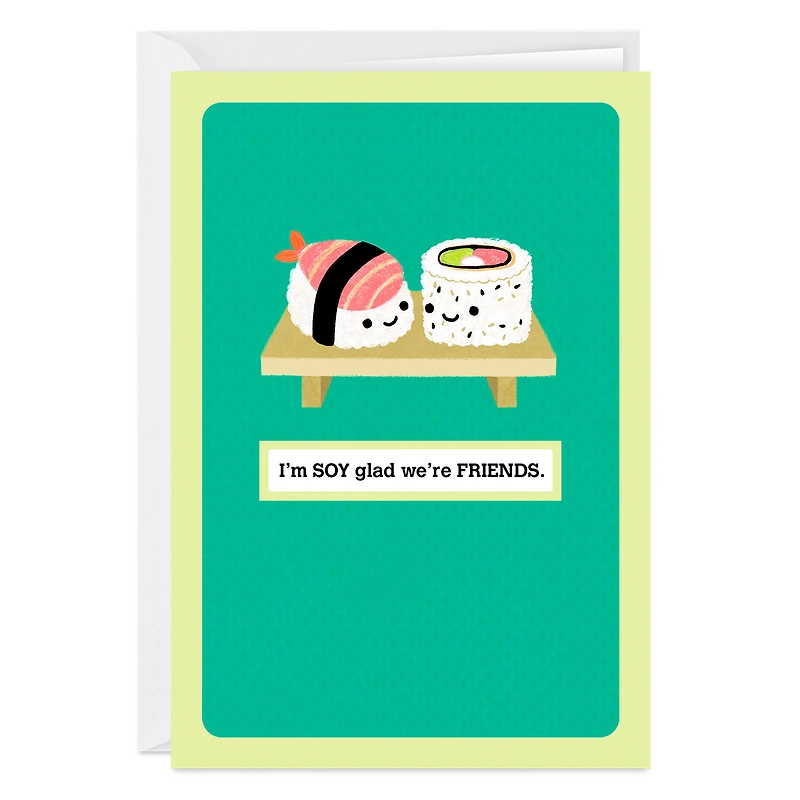 Sushi Funny Custom Friendship Card for only USD 4.99 | Hallmark