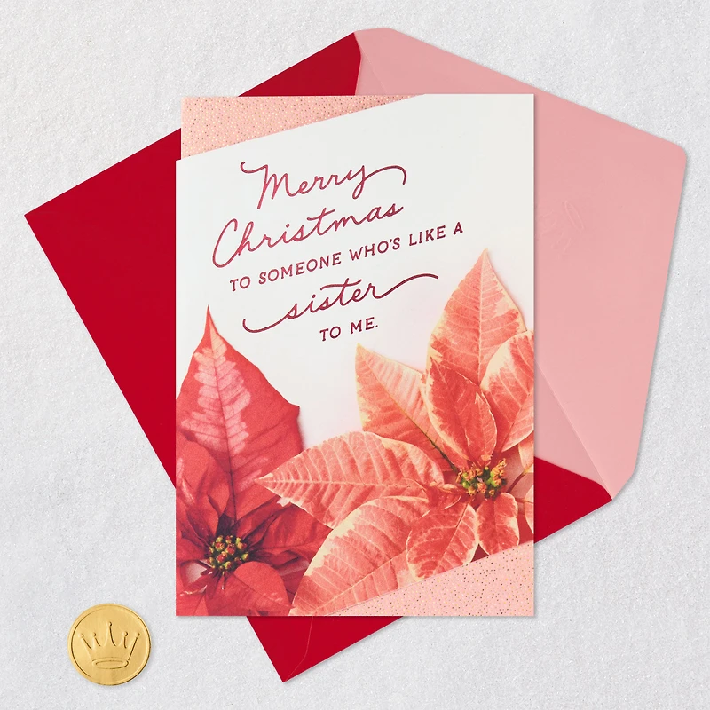 You're Like a Sister to Me Christmas Card for Sister-in-Law for only USD 4.99 | Hallmark