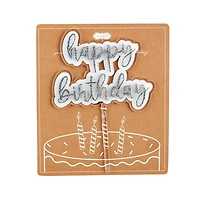 Mud Pie Silver Musical Birthday Cake Topper for only USD 11.00 | Hallmark