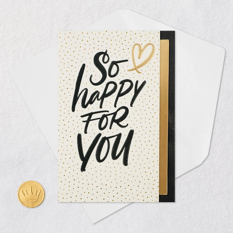 So Happy for You Wedding Card for only USD 7.99 | Hallmark
