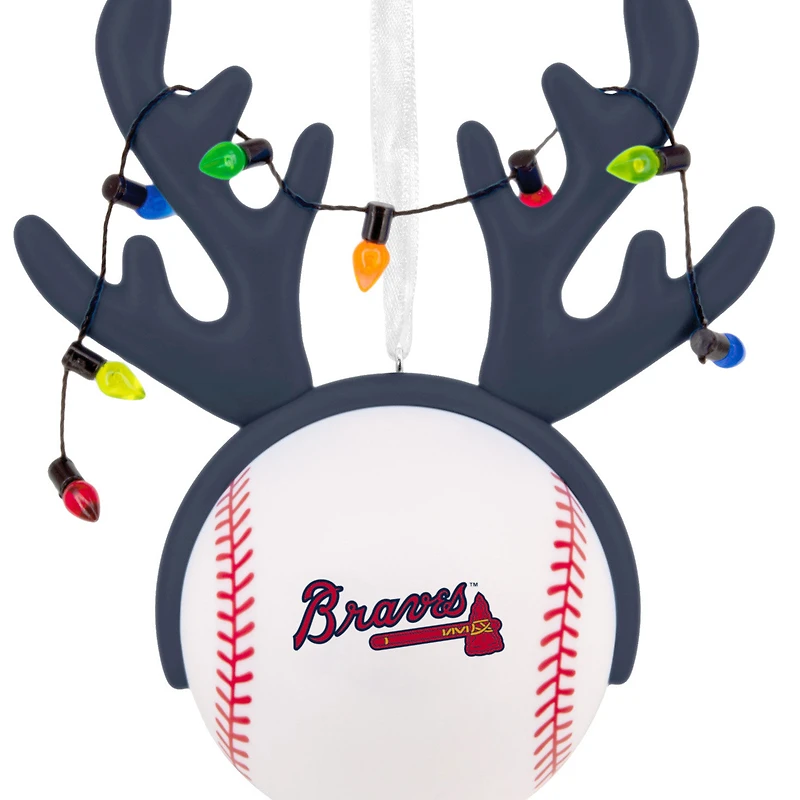 MLB Atlanta Braves™ Reindeer Baseball Hallmark Ornament for only USD 12.99 | Hallmark