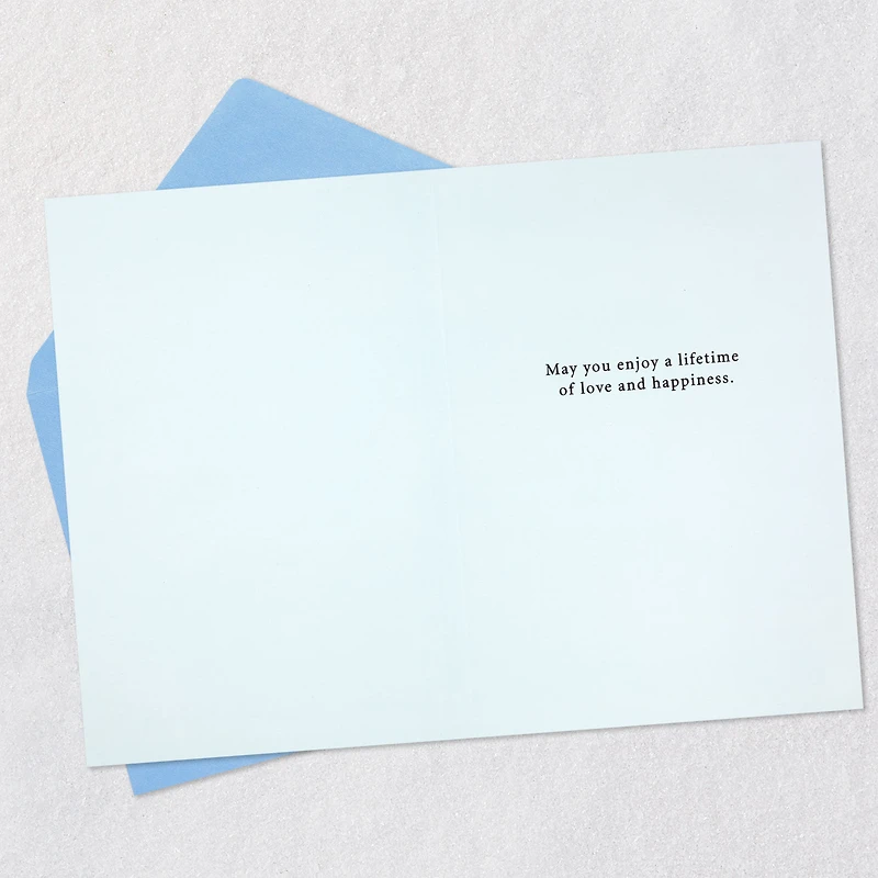A Lifetime of Love and Happiness Wedding Card for only USD 0.99 | Hallmark