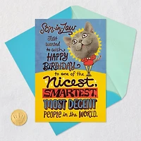 Glad Our Family Hasn't Changed You Funny Birthday Card for Son-in-Law for only USD 2.99 | Hallmark