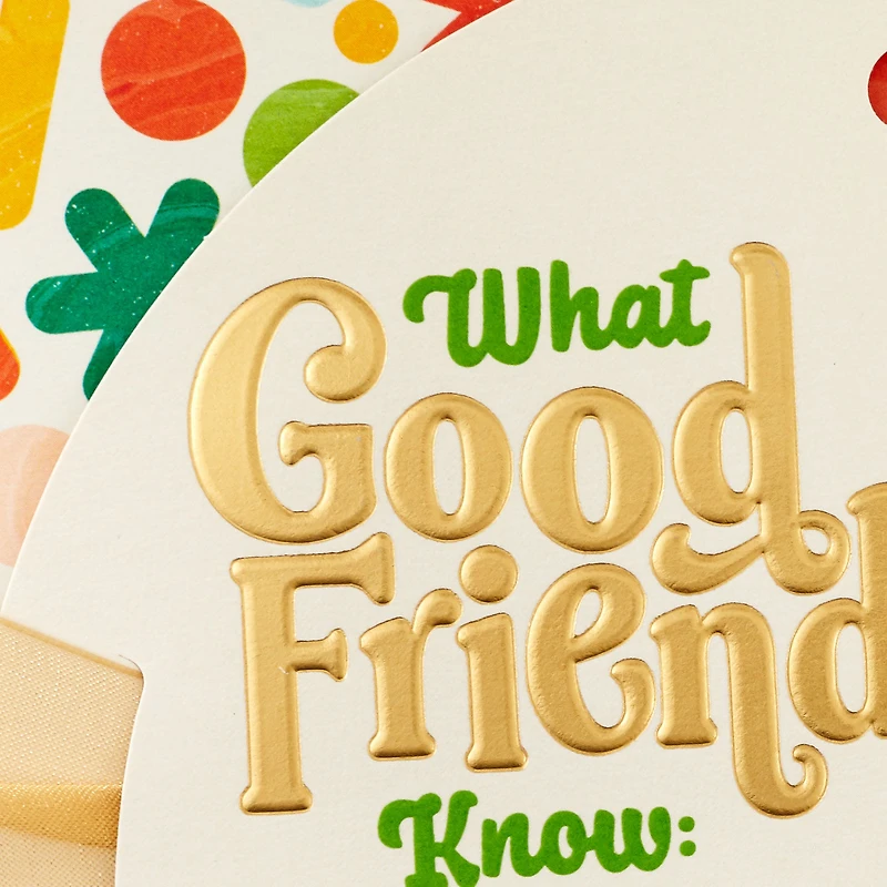 What Good Friends Know Birthday Card for Friend for only USD 7.99 | Hallmark