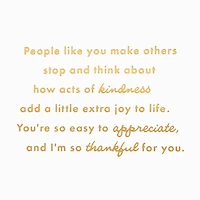 You're So Easy to Appreciate Thank You Card for only USD 6.59 | Hallmark