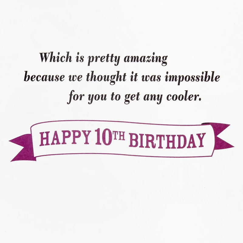 Same Lovable You 10th Birthday Card for only USD 4.59 | Hallmark
