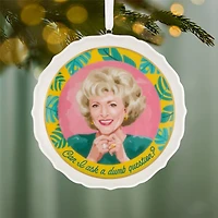 The Golden Girls Can I Ask a Dumb Question? Porcelain Ornament for only USD 24.99 | Hallmark